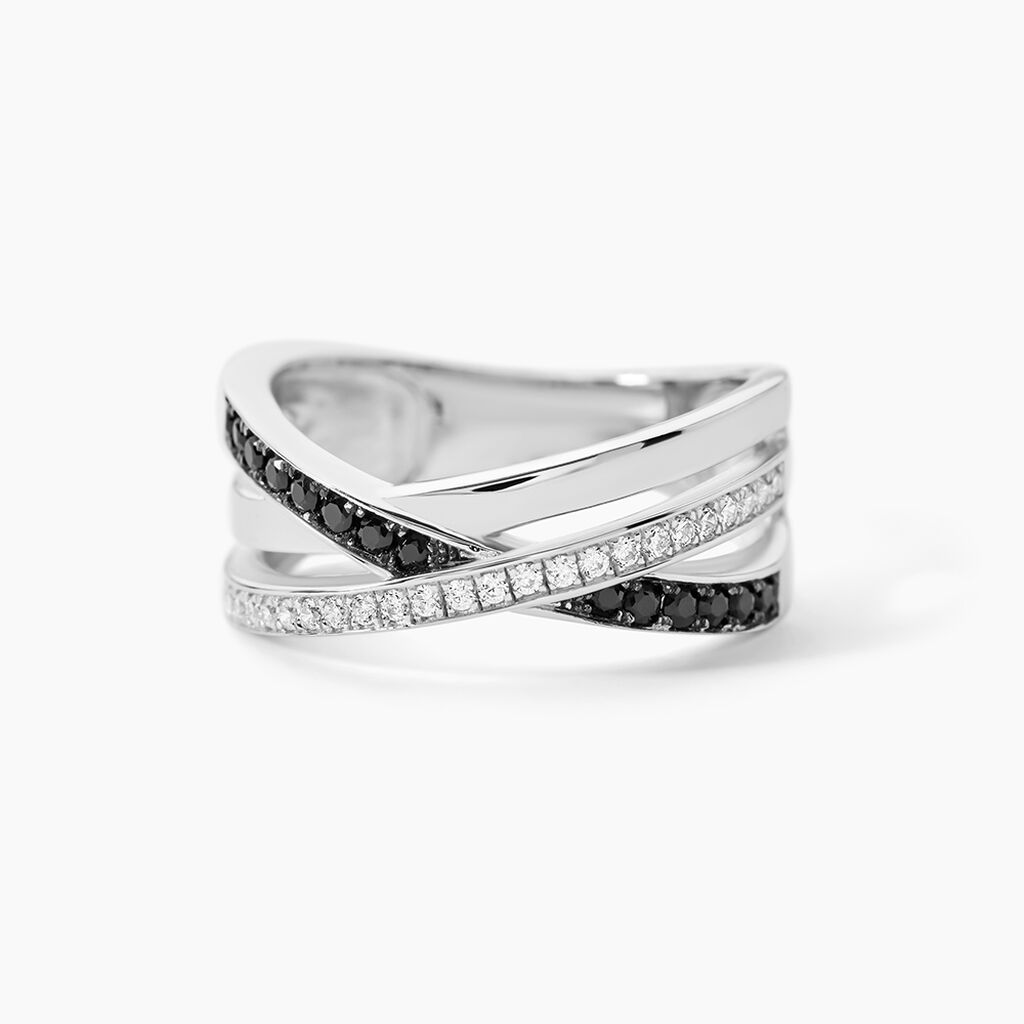 Bague Lilwenn Argent Blanc Oxyde De Zirconium - Bijoux fantaisie Femme | Marc Orian