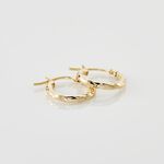 Cr&eacute;oles Cayla Or Jaune - Cr&eacute;oles Femme | Marc Orian