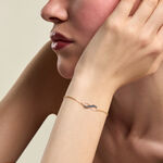 Bracelet Lyana Argent Dor&eacute; A L'Or 750/1000 - Bracelets cha&icirc;nes Femme | Marc Orian