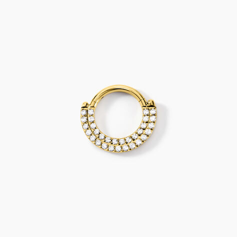 Piercing Septum Bettris Acier Jaune Oxyde De Zirconium - Piercings Femme | Marc Orian