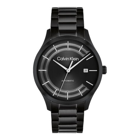 Montre Calvin Klein Iconic Automatic Noir - Montres automatiques Homme | Marc Orian
