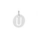 Pendentif Elio U Argent Blanc - Pendentifs Famille | Marc Orian