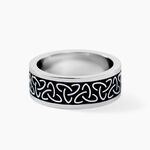 Bague Acier Blanc Ugo - Bijoux fantaisie Homme | Marc Orian