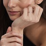 Alliance Sable Ruban Plat Or Bicolore - Alliances personnalis&eacute;es Femme | Marc Orian