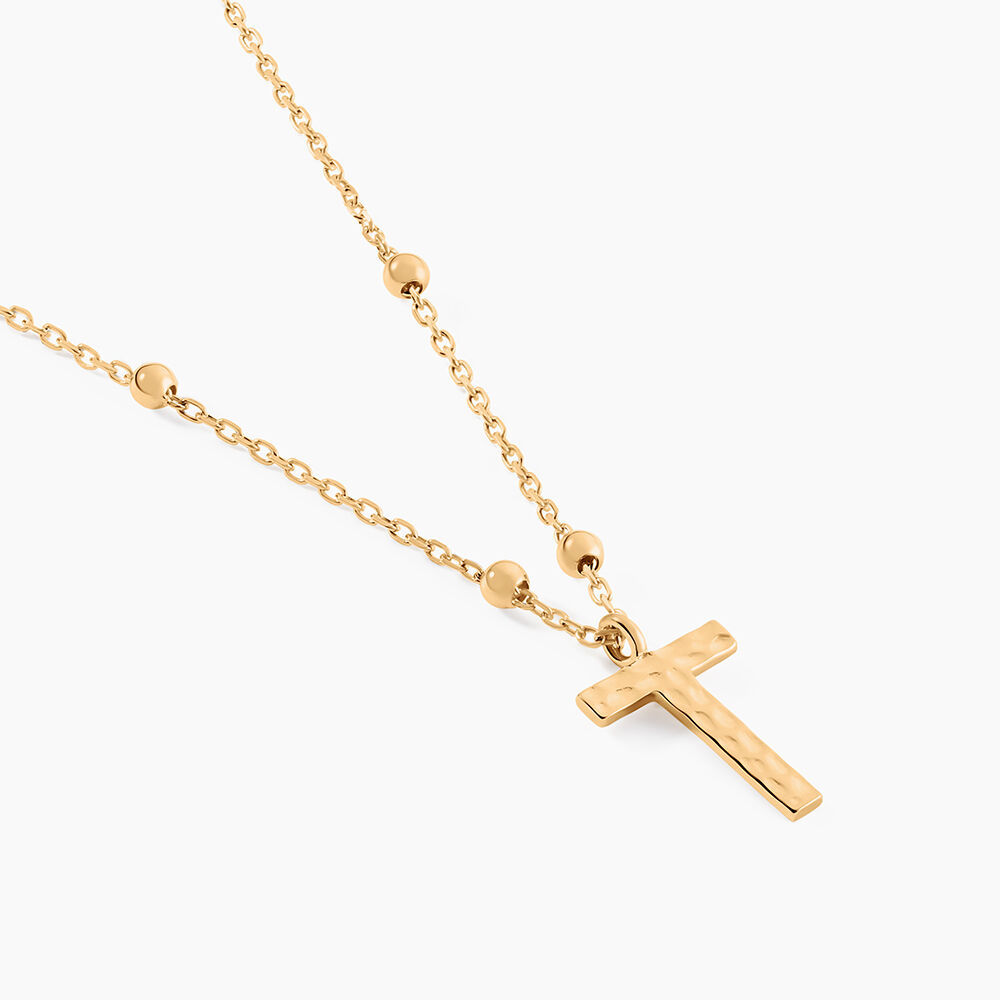 Collier Plaqu&eacute; Or Jaune Lettra - Colliers ete Femme | Marc Orian
