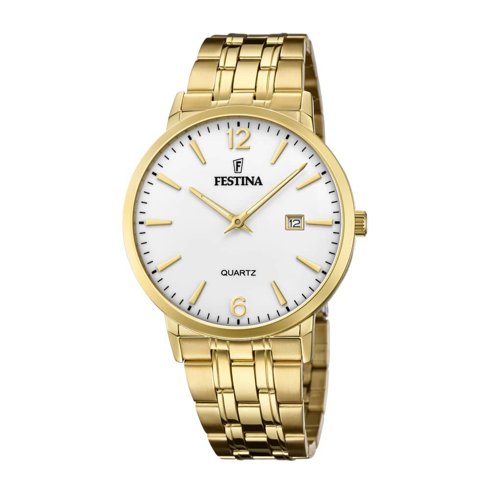 Montre Festina Classics Blanc - Montres classiques Homme | Marc Orian