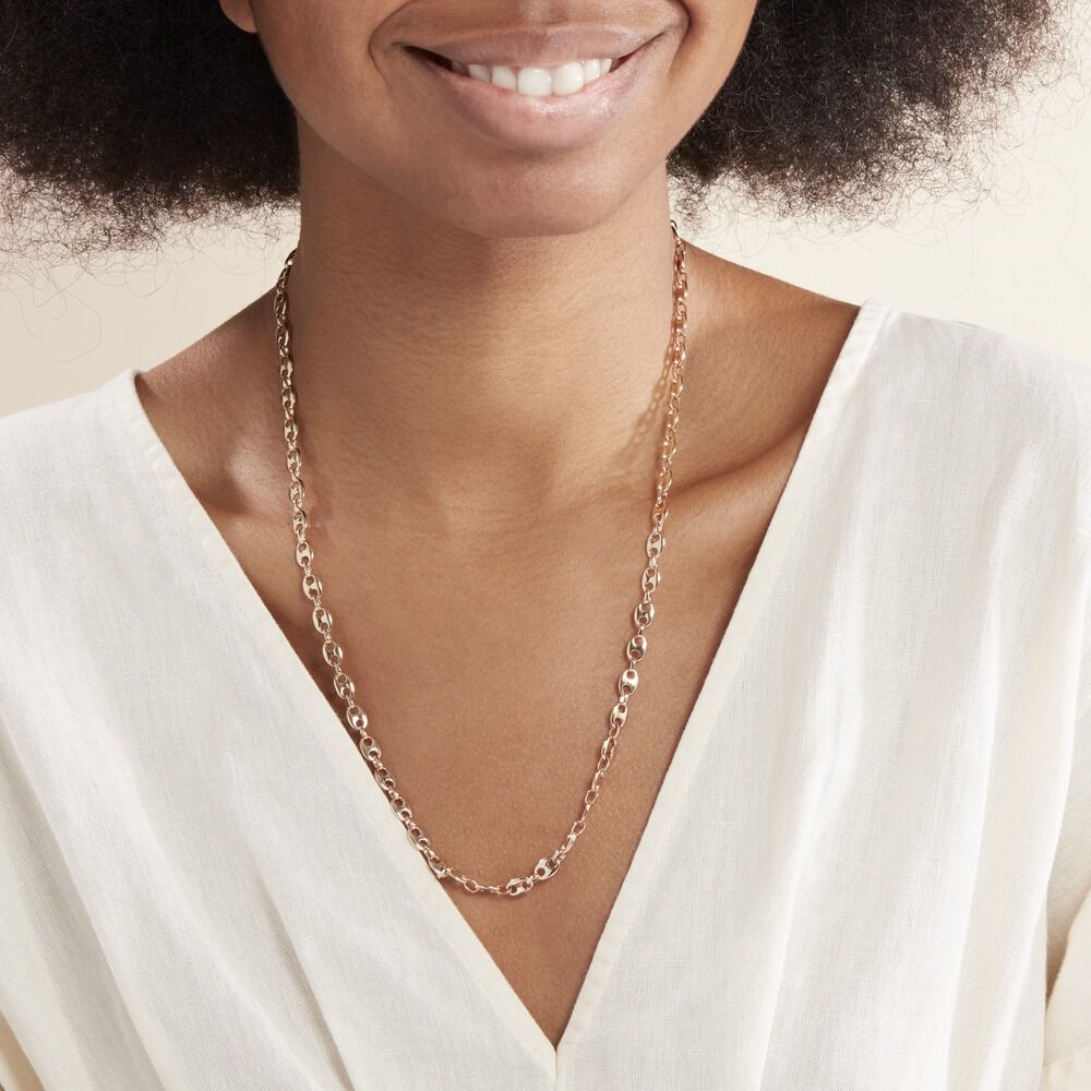 Collier William Plaqué Or Jaune - Chaines Femme | Marc Orian