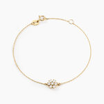 Bracelet Flurry Or Jaune Oxyde De Zirconium - Bracelets cha&icirc;nes Femme | Marc Orian