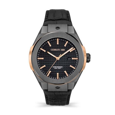 Montre Cerruti Ruscello Slim Noir - Montres sport Homme | Marc Orian