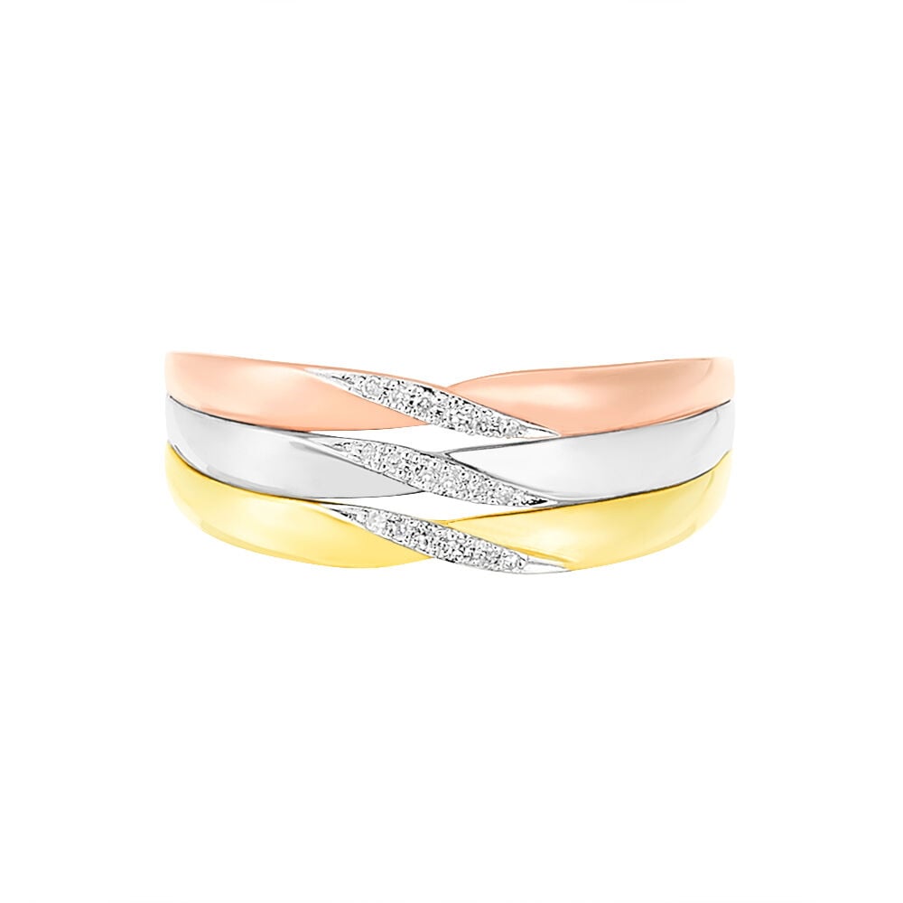 Bague tricolore clearance