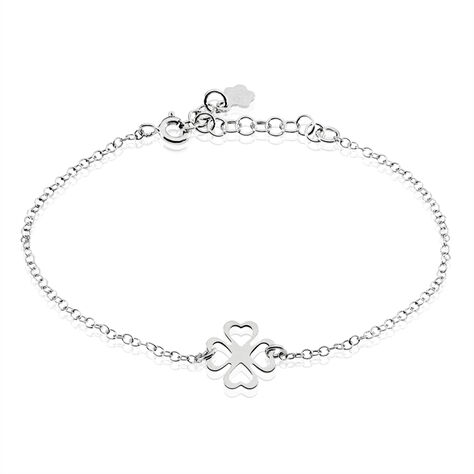 Bracelet Chance Argent Blanc - Bracelets chaînes Femme | Marc Orian