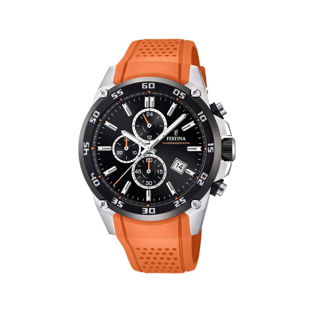 Montre Festina The Originals Noir - Montres &eacute;tanches Homme | Marc Orian
