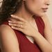 Bague Evita Or Blanc Oxyde De Zirconium - Bagues Solitaire Femme | Marc Orian