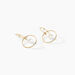 Boucles D'oreilles Pendantes Salvine Or Jaune Perle De Culture - Pendantes Femme | Marc Orian