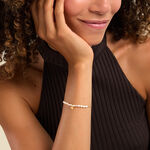 Bracelet Loving Pearl Argent Dor&eacute; A L'Or 750/1000 Perle De Culture - Bracelets cha&icirc;nes Femme | Marc Orian