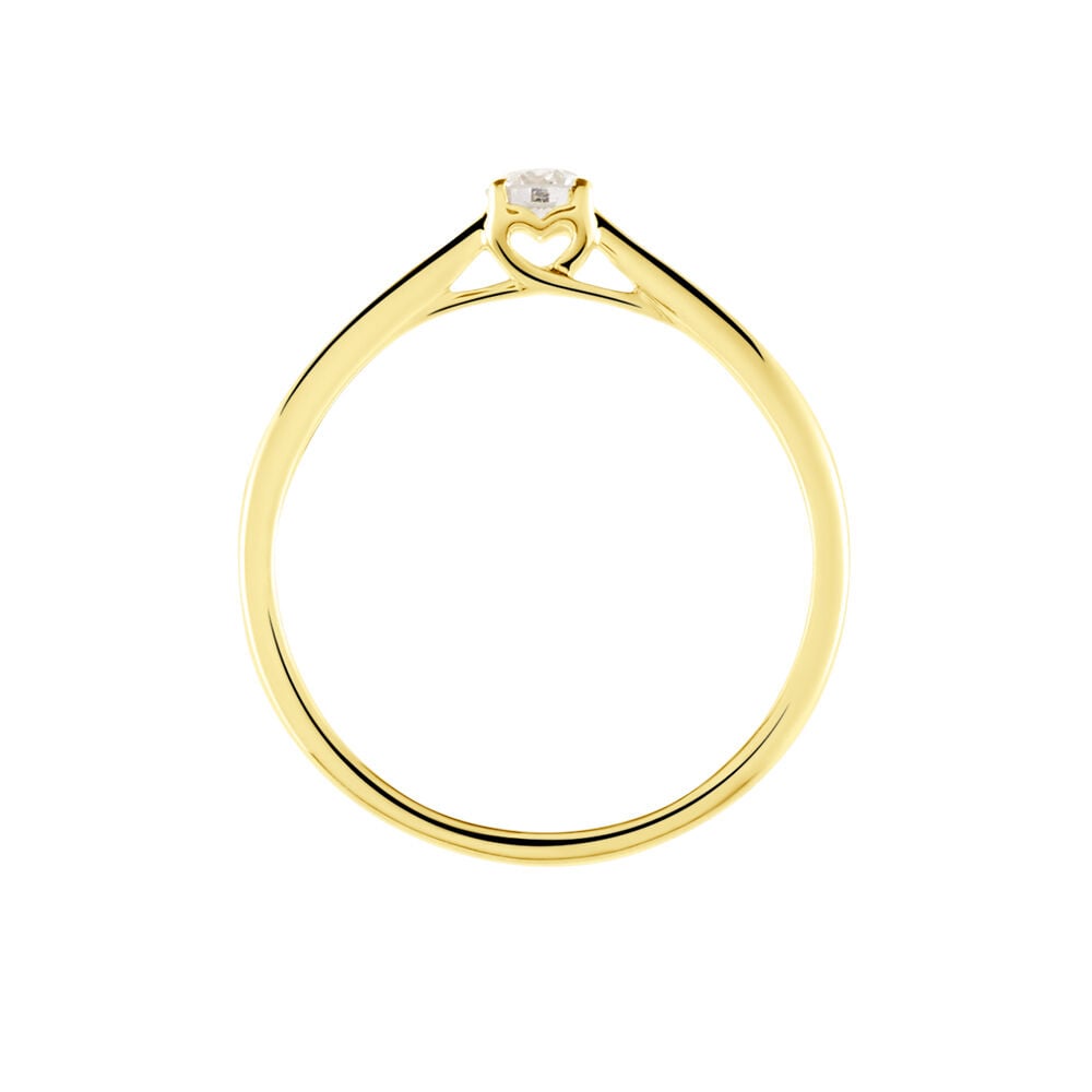 Bague Solitaire Vicoeuria Or Jaune Diamant - Solitaires Femme | Marc Orian