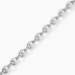 Bracelet Cadia Acier Blanc - Bracelets mailles Homme | Marc Orian