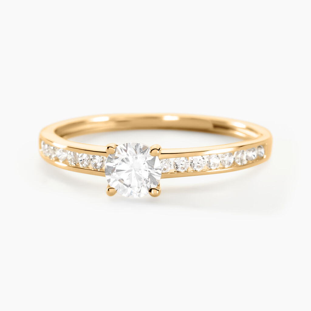 Bague Harem Or Jaune Oxyde - Solitaires Femme | Marc Orian