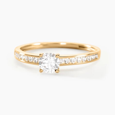 Bague Harem Or Jaune Oxyde - Solitaires Femme | Marc Orian