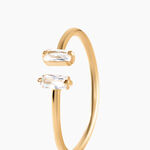 Bague Isobel Plaqu&eacute; Or Jaune Oxyde De Zirconium - Bijoux fantaisie Femme | Marc Orian