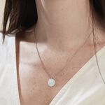 Collier Argent Blanc Tana Nacre - Colliers avec pierres Femme | Marc Orian