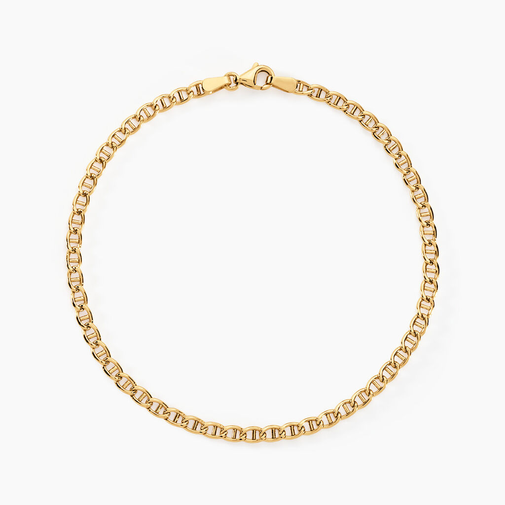 Bracelet Or Jaune Capucin Maille Marine - Bracelets mailles Femme | Marc Orian