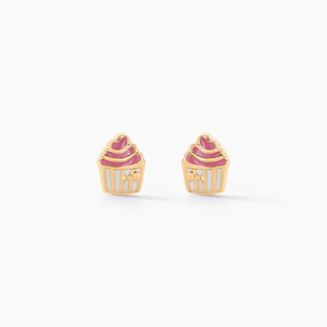 Boucles D'oreilles Puces Gautama Or Jaune - Puces Enfant | Marc Orian