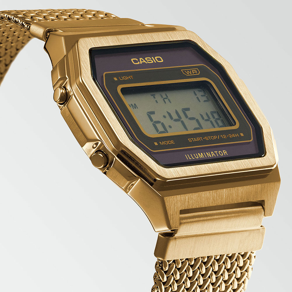 Montre Casio Collection Vintage Champagne - Montres étanches Famille | Marc Orian