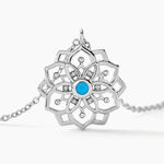 Collier Faven Argent Blanc Oxyde De Zirconium - Colliers avec pierres Femme | Marc Orian