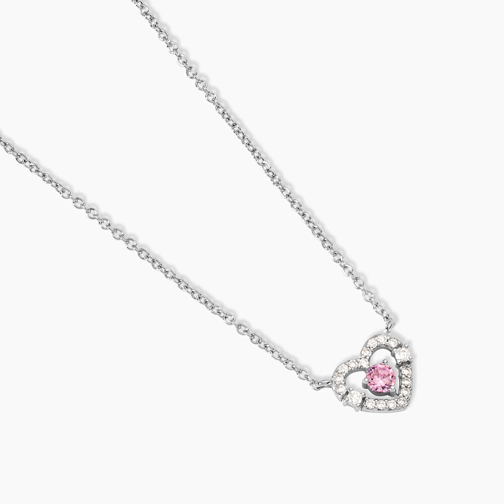 Collier Carren Argent Blanc Oxyde De Zirconium - Colliers solitaires Femme | Marc Orian