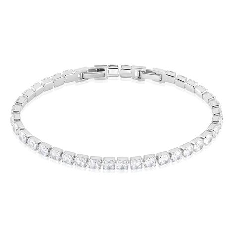 Bracelet Lou-anne Argent Blanc Oxyde De Zirconium Blanc - Bracelets chaînes Femme | Marc Orian