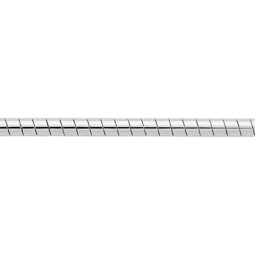 Chaîne Kassie Maille Omega Argent Blanc - Chaines Femme | Marc Orian