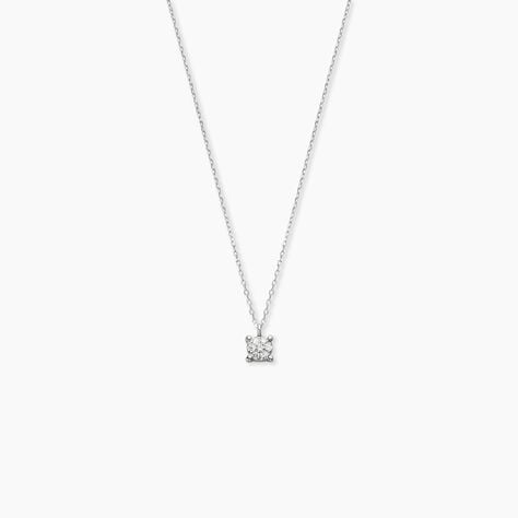 Collier Kate Or Blanc Diamant - Colliers avec pierres Femme | Marc Orian