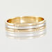 Alliance Marvin Demi Jonc Classique Or Bicolore - Alliances duo Unisex | Marc Orian