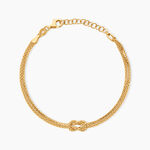 Bracelet Cyndel Argent Dor&eacute; A L'Or 750/1000 - Bracelets cha&icirc;nes Femme | Marc Orian