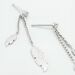 Boucles D'oreilles Pendantes Argent Blanc Irene - Pendantes Femme | Marc Orian