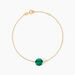 Bracelet Hege Or Jaune Malachite - Bracelets chaînes Femme | Marc Orian