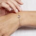 Bracelet Peinda Argent Blanc Oxyde De Zirconium - Bracelets chaînes Femme | Marc Orian