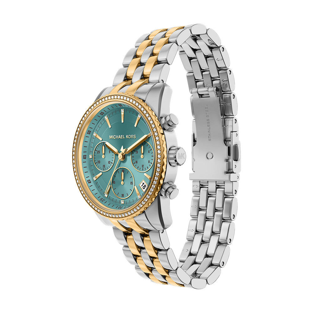 Montre Michael Kors Mini Bryant Turquoise - Montres &eacute;tanches Femme | Marc Orian