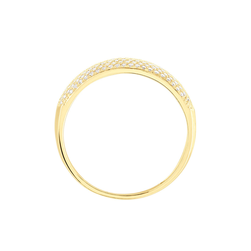 Bague Charlotte Or Jaune Diamant - Bagues pierres précieuses Femme | Marc Orian