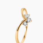 Bague Seonaid Or Jaune Diamant - Bagues pierres pr&eacute;cieuses  | Marc Orian