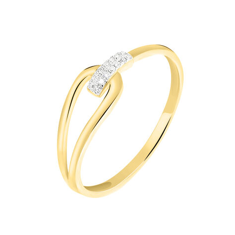 Bague Cyranna Or Jaune Diamant - Bagues Femme | Marc Orian