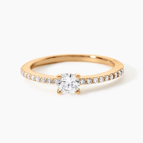 Bague Mireilla Plaqu&eacute; or Jaune Oxyde De Zirconium - Bijoux fantaisie Femme | Marc Orian