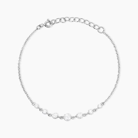 Bracelet Odyssee Argent Blanc Oxyde De Zirconium - Bracelets fantaisie Femme | Marc Orian