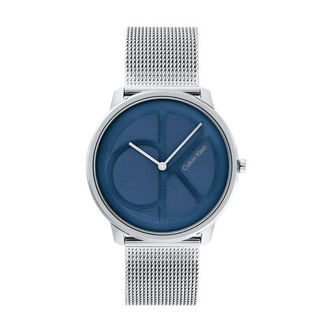Montre Calvin Klein Iconic Mesh Bleu - Montres &eacute;tanches Femme | Marc Orian