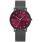 Montre Pierre Lannier Essential Bordeaux - Montres &eacute;tanches Homme | Marc Orian