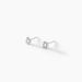 Boucles D'oreilles Puces Artemis Or Blanc Diamant - Puces Femme | Marc Orian