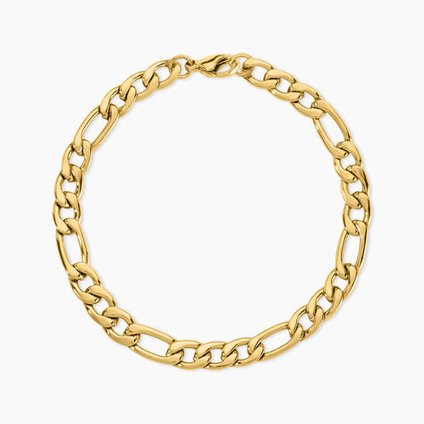 Bracelet Phebus Him Acier Dor&eacute; - Bracelets cha&icirc;nes Homme | Marc Orian