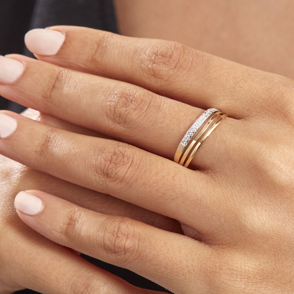 Bague Clotilda Or Jaune Diamant - Bagues pierres précieuses Femme | Marc Orian