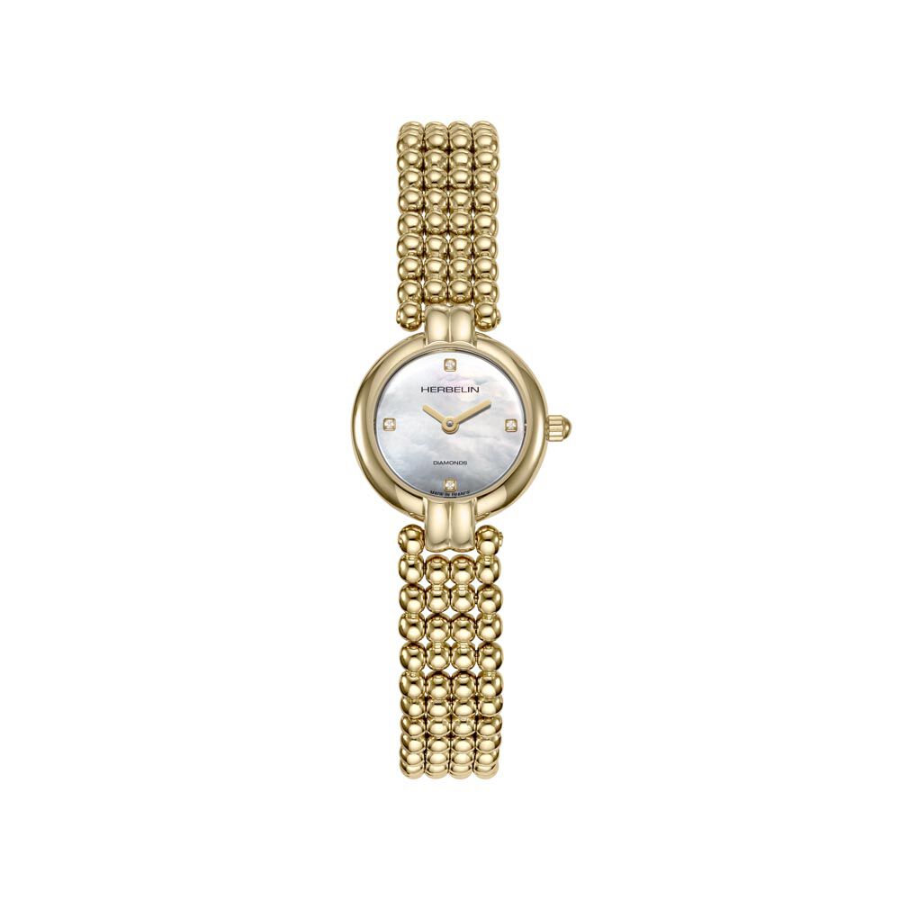 Montre Herbelin Perles Nacre Blanche - Montres &eacute;tanches Femme | Marc Orian